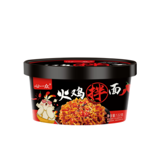 Hot Chicken Flavor Dry-Mixed Noodles 122g (Bowl)